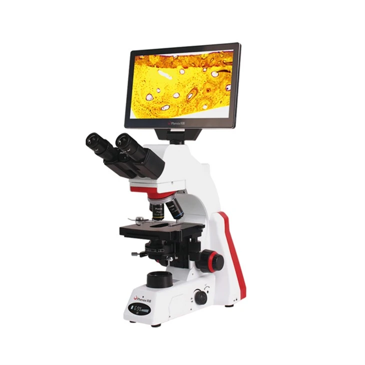a light microscope
