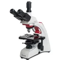 Microscopio biologico trinoculare